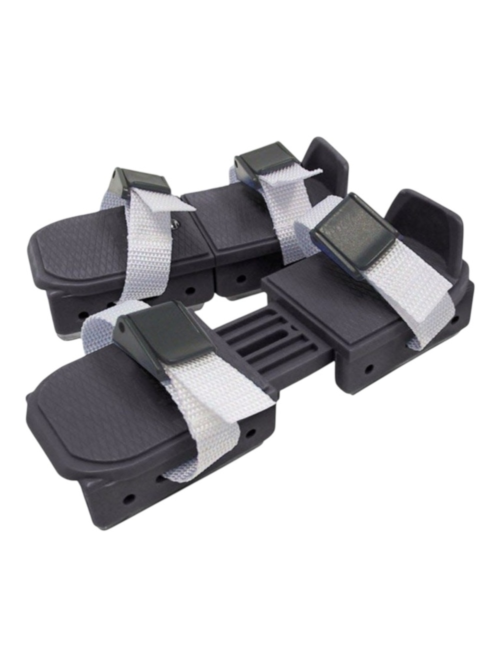 Linwood Bob Skates for Kids and Toddlers Black with White Straps
